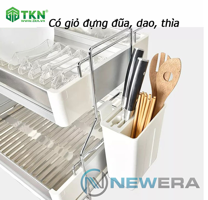 NewEra NE555.470 trang bị giỏ đựng thìa đũa